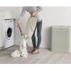 imageJoseph Joseph Tota Trio 90liter Laundry Hamper Separation Basket with Lid and Removable Bags  BlackEcru