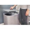 imageJoseph Joseph Tota Trio 90liter Laundry Hamper Separation Basket with Lid and Removable Bags  BlackGrey