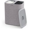 imageJoseph Joseph Tota Trio 90liter Laundry Hamper Separation Basket with Lid and Removable Bags  BlackGrey