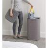 imageJoseph Joseph Tota Trio 90liter Laundry Hamper Separation Basket with Lid and Removable Bags  BlackGrey