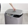 imageJoseph Joseph Tota Trio 90liter Laundry Hamper Separation Basket with Lid and Removable Bags  BlackGrey