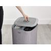 imageJoseph Joseph Tota Trio 90liter Laundry Hamper Separation Basket with Lid and Removable Bags  BlackGrey