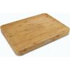 imageJoseph Joseph Cut ampamp Carve Bamboo Cutting Board with Food Grip and Angled Surface Yellow Large