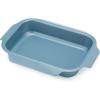 imageJoseph Joseph Nest Bakeware and Roasting Pan Set of 3 Stackable Oven Trays Carbon Steel Baking Pans with NonStick Coating EasyPull Handles Organized Kitchen StorageSmall