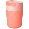imageJoseph Joseph Sipp Travel Coffee Mug with Fliptop Cap  340 ml 12 fl oz  GreenCoral