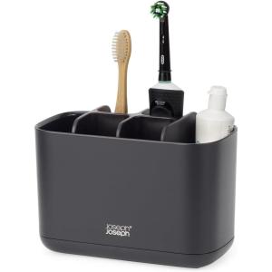 imageJoseph Joseph EasyStore Toothbrush Holder Large GrayBlack