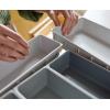 imageJoseph Joseph Blox 10Piece Storage Tray Set for Cosmetics Stationery Flatware and Utensils Drawer Organizer Recycled Plastic