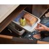 imageJoseph Joseph CupboardStore 2Tier EasyAccess Wheeled Storage Caddy  UnderSink Kitchen Organizer Made from Recycled Plastic