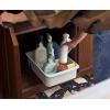 imageJoseph Joseph CupboardStore Large EasyAccess Wheeled Storage Caddy  UnderSink Kitchen Organizer Made from Recycled Plastic