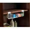 imageJoseph Joseph CupboardStore UnderShelf Film Foil and Bag Organizer  SpaceSaving Kitchen Storage Made from Recycled Plastic
