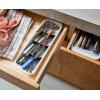 imageJoseph Joseph DrawerStore Compact Tiered Flatware Cutlery Kitchen Drawer Organizer Disassembles for Easy Cleaning Recycled Plastic