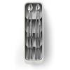 imageJoseph Joseph DrawerStore Compact Tiered Flatware Cutlery Kitchen Drawer Organizer Disassembles for Easy Cleaning Recycled Plastic