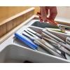 imageJoseph Joseph DrawerStore Expanding Tiered Flatware Cutlery Utensil and Gadget Tray Expandable InDrawer Kitchen SpaceSaving Organizer Recycled Plastic