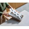 imageJoseph Joseph DrawerStore Large Tiered Flatware Cutlery Kitchen Drawer Organizer Holds 48 Pieces Disassembles for Easy Cleaning Recycled Plastic