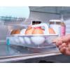 imageJoseph Joseph FridgeStore Egg Storage Caddy  Holds 12 Eggs EasyAccess Handle and Wheels BPAFree Fridge Organizer