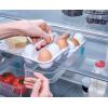 imageJoseph Joseph FridgeStore Egg Storage Caddy  Holds 12 Eggs EasyAccess Handle and Wheels BPAFree Fridge Organizer