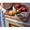 imageJoseph Joseph Nest Press 2in1 Apple Corer ampamp Divider and Potato Chipper Stainless Steel blades BPA free Dishwasher safe
