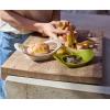 imageJoseph Joseph Nest Press 2in1 Apple Corer ampamp Divider and Potato Chipper Stainless Steel blades BPA free Dishwasher safe