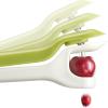 imageJoseph Joseph Tweezy 2in1 Cherry Olive Pitter and Strawberry Huller Space saving storage BPA free