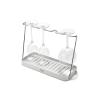 imageJoseph Joseph DrySmart Folding Stemmed Wine Glass Drying Rack SpaceSaving Draining Board Organizer Made from Recycled Plastic
