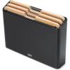 imageJoseph Joseph Folio 3Piece Premium Bamboo Cutting Board Set Slimline Stainless Steel Case for Organized Kitchen Storage