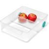 imageJoseph Joseph FridgeStore XL Fridge Storage Drawer Caddy  ExtraLarge Organizer with Handle and Wheels for Easy Access BPAFree