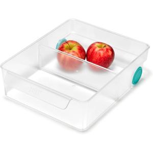 imageJoseph Joseph FridgeStore XL Fridge Storage Drawer Caddy  ExtraLarge Organizer with Handle and Wheels for Easy Access BPAFree