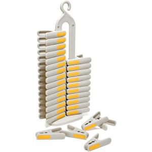imageJoseph Joseph PegStore 30Piece Clothes Pin Set with Storage Stand Durable and UVResistant Recycled Plastic for Clothesline