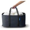imageJoseph Joseph HoldAll Collapsible 35L925 Gallon Washing Laundry Basket Bag Durable Fabric Moisture Resistant  EcruBlack