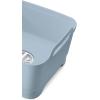 imageJoseph Joseph Wash ampamp Drain Kitchen Washing Up Bowl with Handles and Draining Plug 9 litres Blue