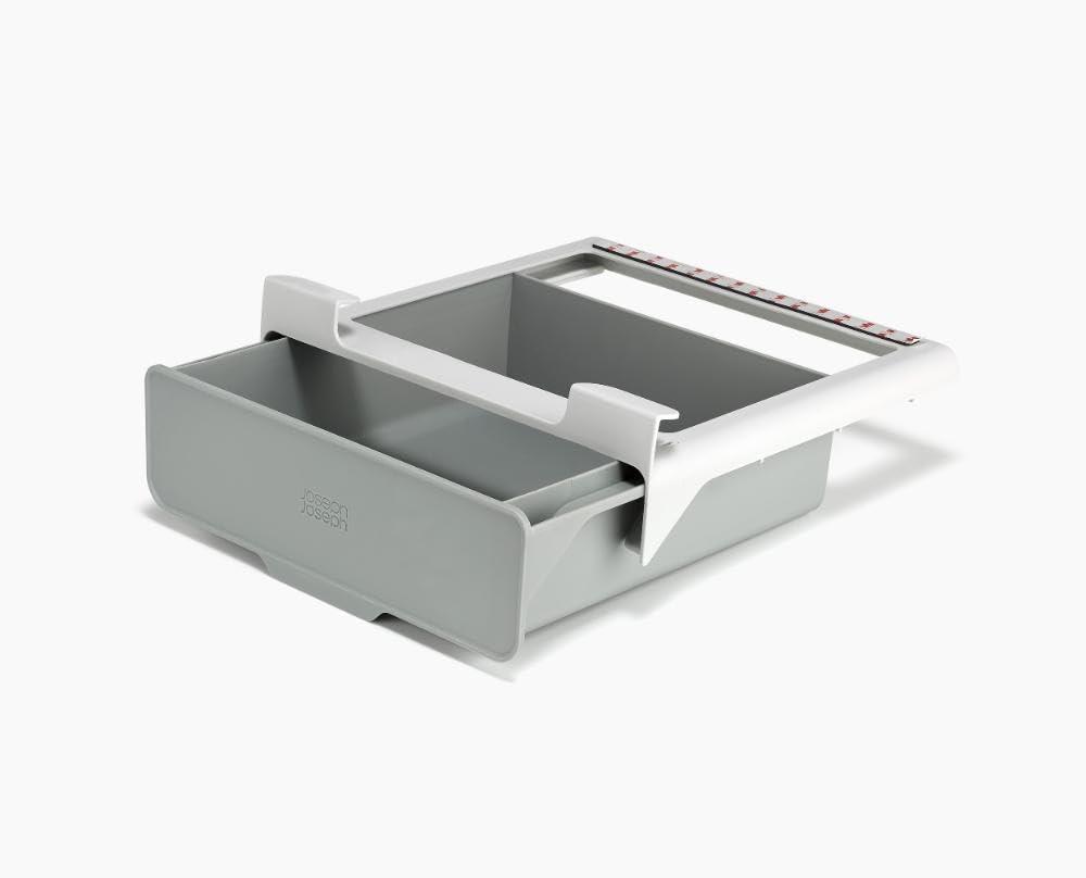 imageJoseph Joseph CupboardStore UnderShelf Spice Rack  SpaceSaving Kitchen Organizer Made from Recycled PlasticCupboard Drawer