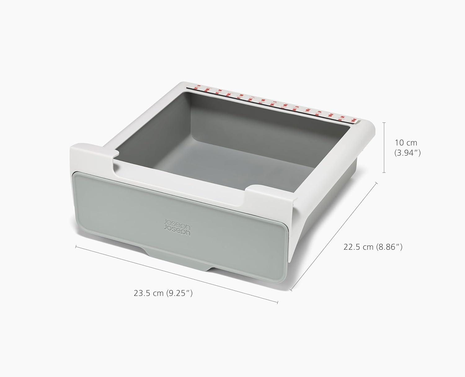 imageJoseph Joseph CupboardStore UnderShelf Spice Rack  SpaceSaving Kitchen Organizer Made from Recycled PlasticCupboard Drawer