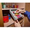imageJoseph Joseph CupboardStore UnderShelf Spice Rack  SpaceSaving Kitchen Organizer Made from Recycled PlasticCupboard Drawer
