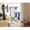 image:imageJoseph Joseph AirFrame 3Tier Clothes Airer Drying Rack 53 ft Capacity IndoorOutdoor Stable Foldable Compact Storage53 ft
