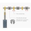 image:imageJoseph Joseph CleanTech Carpet Rake 2in1 Manual Tool for Pet Hair amp Deep Cleaning on Rugs and Carpet EdgesStorage Rail