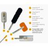 image:imageJoseph Joseph CleanTech Carpet Rake 2in1 Manual Tool for Pet Hair amp Deep Cleaning on Rugs and Carpet EdgesTile Scrubber