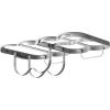 image:imageJoseph Joseph Cradle Wine Bottle Organizer Under Cabinet Mount Folding Steel Rack Holds 4 Bottles