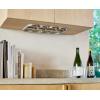 image:imageJoseph Joseph Cradle Wine Bottle Organizer Under Cabinet Mount Folding Steel Rack Holds 4 Bottles