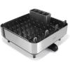 image:imageJoseph Joseph Extend Steel Plus Extendable Dish Rack Steel Small to Large Dish Drainer with Wine Glass Holder amp Drain SpoutBlack