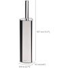 image:imageJoseph Joseph Flex 360 Advanced Smart Toilet Brush and Storage Holder Set with Antidrip AntiClog TripleAction Replaceable Brush Head  WhiteStainlesssteel