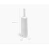 image:imageJoseph Joseph Flex 360 Advanced Smart Toilet Brush and Storage Holder Set with Antidrip AntiClog TripleAction Replaceable Brush Head  WhiteWhite