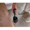 image:imageJoseph Joseph Flex 360 Lite Advanced Smart Toilet Brush and Small Storage Holder Set with Antidrip AntiClog TripleAction Replaceable Brush Head  BlackBlack