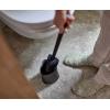 image:imageJoseph Joseph Flex 360 Lite Advanced Smart Toilet Brush and Small Storage Holder Set with Antidrip AntiClog TripleAction Replaceable Brush Head  BlackBlack