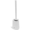 image:imageJoseph Joseph Flex 360 Lite Advanced Smart Toilet Brush and Small Storage Holder Set with Antidrip AntiClog TripleAction Replaceable Brush Head  BlackWhite