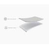 image:imageJoseph Joseph Pocket Max Plus Portable Folding Tabletop Ironing Board 43 Surface Integrated Iron Storage HookEcru