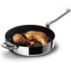 image:imageJoseph Joseph Space Steel 35qt Stainless Steel Saute Pan with Lid amp Folding Handle Induction amp Oven Safe11