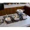 image:imageJoseph Joseph Space Steel 6Piece Stainless Steel Sauce Pan Set with Lids Nesting with Folding Handles Induction amp Oven Safe10pc