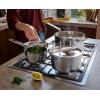 image:imageJoseph Joseph Space Steel 6Piece Stainless Steel Sauce Pan Set with Lids Nesting with Folding Handles Induction amp Oven Safe10pc