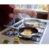 image:imageJoseph Joseph Space Steel 6Piece Stainless Steel Sauce Pan Set with Lids Nesting with Folding Handles Induction amp Oven Safe2pc