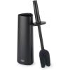 image:imageJoseph Joseph Flex 360 Advanced Smart Toilet Brush and Storage Holder Set with Antidrip AntiClog TripleAction Replaceable Brush Head  WhiteMatt Black